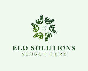 Botanical Eco Garden logo design