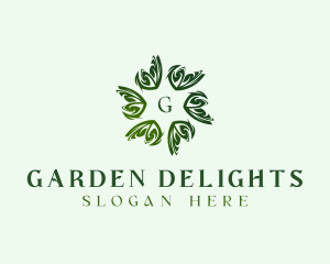 Botanical Eco Garden logo design