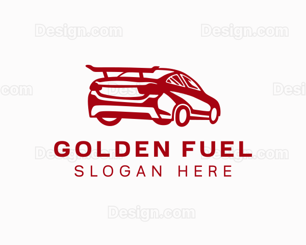 Red Sports Car Logo