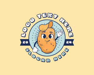 Cute Potato Mascot logo