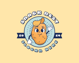 Cute Potato Mascot logo design