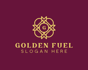 Golden Interior Ornament logo design