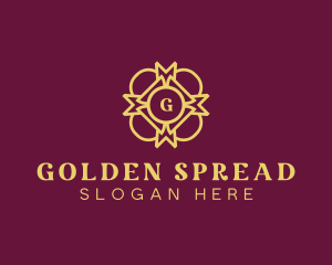 Golden Interior Ornament logo design