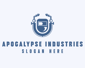 Industrial Welding Mechanic logo design