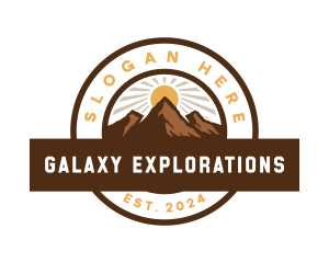 Outdoor Peak Adventure logo design