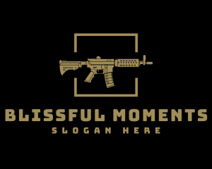 Gold Gun Firearm logo