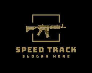 Gold Gun Firearm logo
