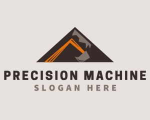 Mountain Excavator Machine logo