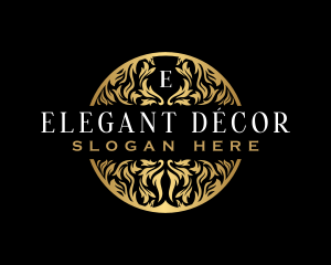 Elegant Decorative Jewelry logo design