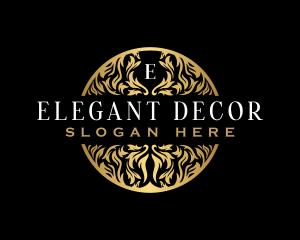 Elegant Decorative Jewelry logo design