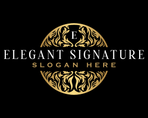 Elegant Decorative Jewelry logo design