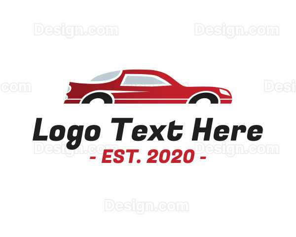 Red Fast Automotive Car Logo