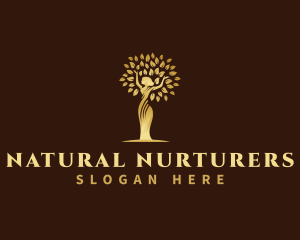 Nature Woman Tree logo design