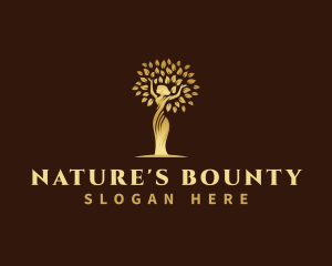 Nature Woman Tree logo design