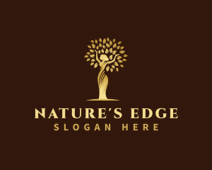 Nature Woman Tree logo design