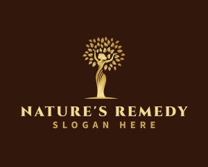 Nature Woman Tree logo design