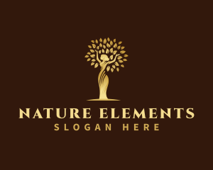 Nature Woman Tree logo design