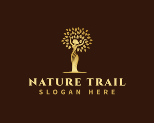 Nature Woman Tree logo design