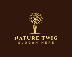 Nature Woman Tree logo design