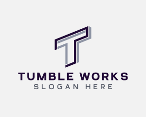 Industrial Steel Construction logo design