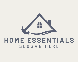 House Hammer Home logo design