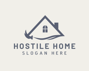 House Hammer Home logo design