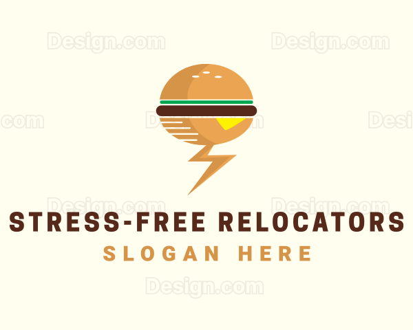 Burger Fast Food Logo