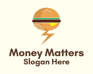 Burger Fast Food  Logo