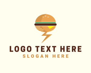 Burger Fast Food  Logo