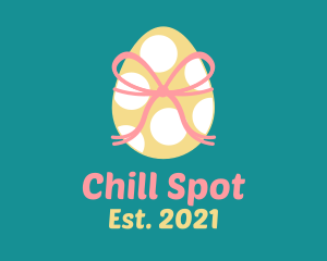 Spotted Egg Present logo design