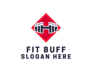 Dumbell Bodybuilding Gym logo