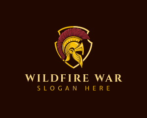 Spartan Warrior Helmet logo