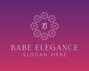 Floral Decorative Boutique logo design