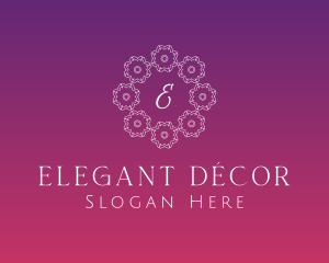 Floral Decorative Boutique logo design