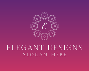 Floral Decorative Boutique logo design