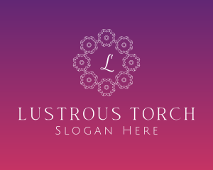 Floral Decorative Boutique logo design