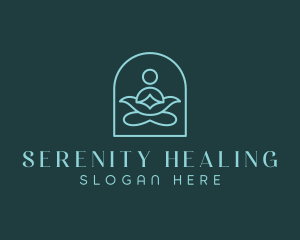 Wellness Yoga Reiki logo design