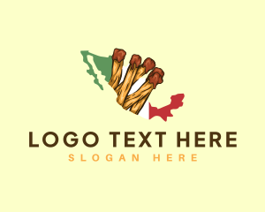 Fried Churros Mexico Logo