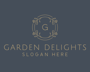 Flower Garden Boutique logo design