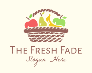 Healthy Fruit Basket logo design