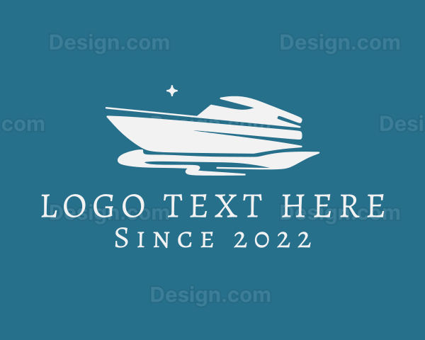 Yacht Sailing Cruise Logo