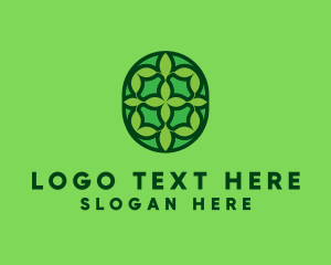 Eco Leaf Tile logo