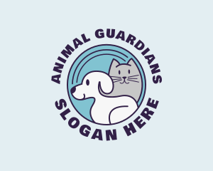 Dog Cat Veterinarian logo