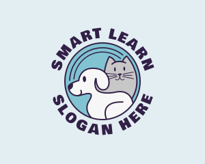 Dog Cat Veterinarian logo