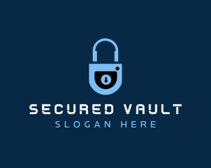 Lock Security App logo design