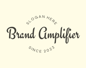 Classic Brush Calligraphy logo