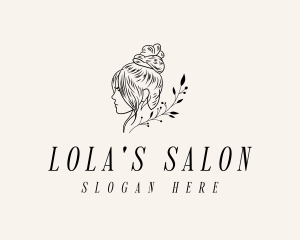 Woman Wig Salon logo design