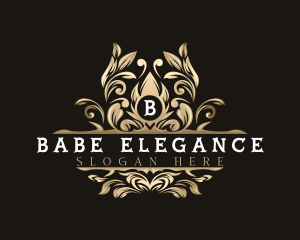 Luxury Floral Decoration logo design