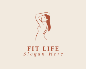 Sexy Nude Body Logo