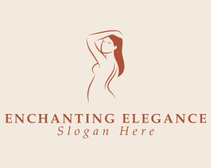 Sexy Nude Body logo design